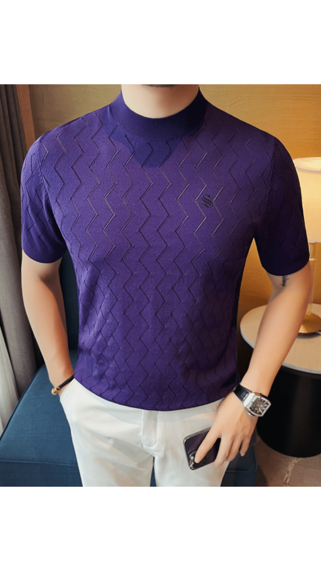 BJKP - T-Shirt for Men - Sarman Fashion - Wholesale Clothing Fashion Brand for Men from Canada