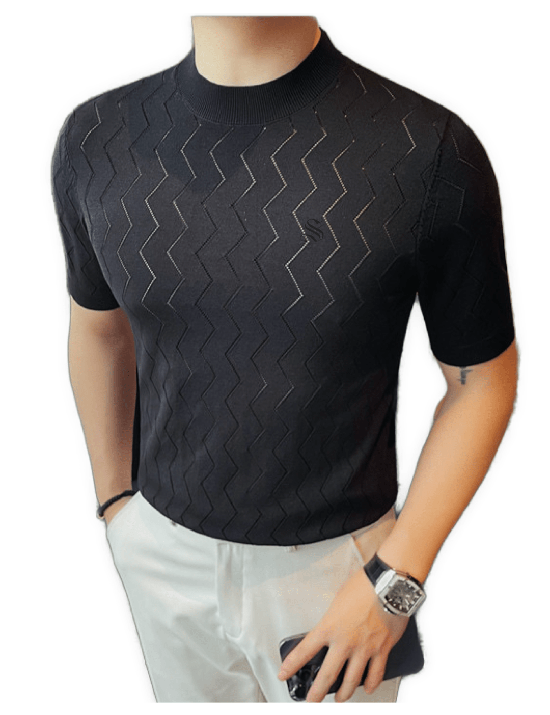 BJKP - T-Shirt for Men - Sarman Fashion - Wholesale Clothing Fashion Brand for Men from Canada