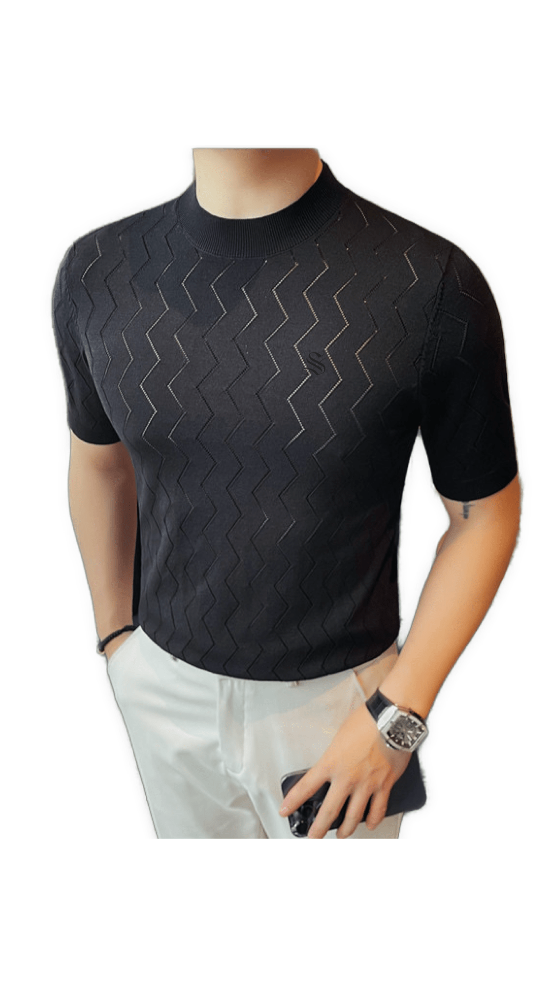 BJKP - T-Shirt for Men - Sarman Fashion - Wholesale Clothing Fashion Brand for Men from Canada