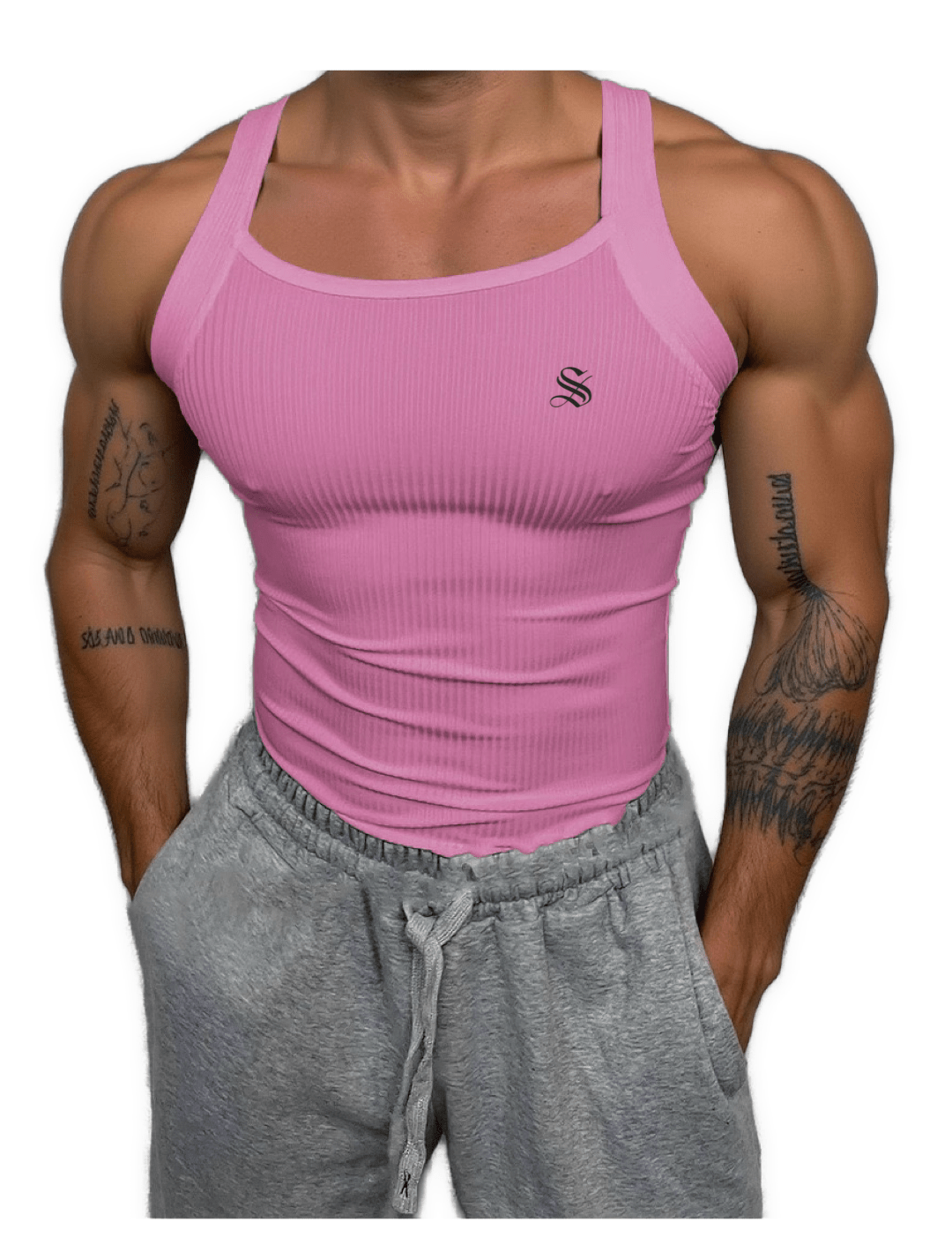 BJOLZ 11 - Tank Top for Men - Sarman Fashion - Wholesale Clothing Fashion Brand for Men from Canada