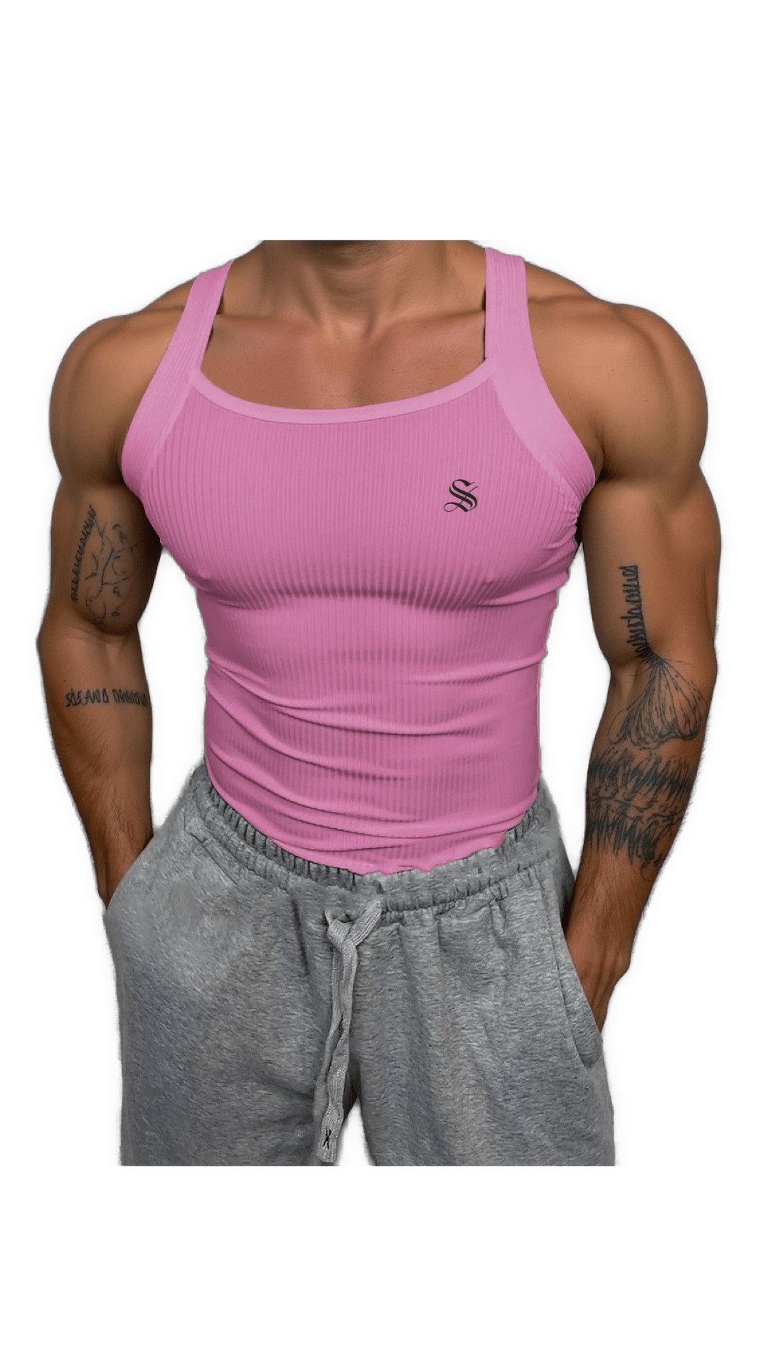 BJOLZ 11 - Tank Top for Men - Sarman Fashion - Wholesale Clothing Fashion Brand for Men from Canada