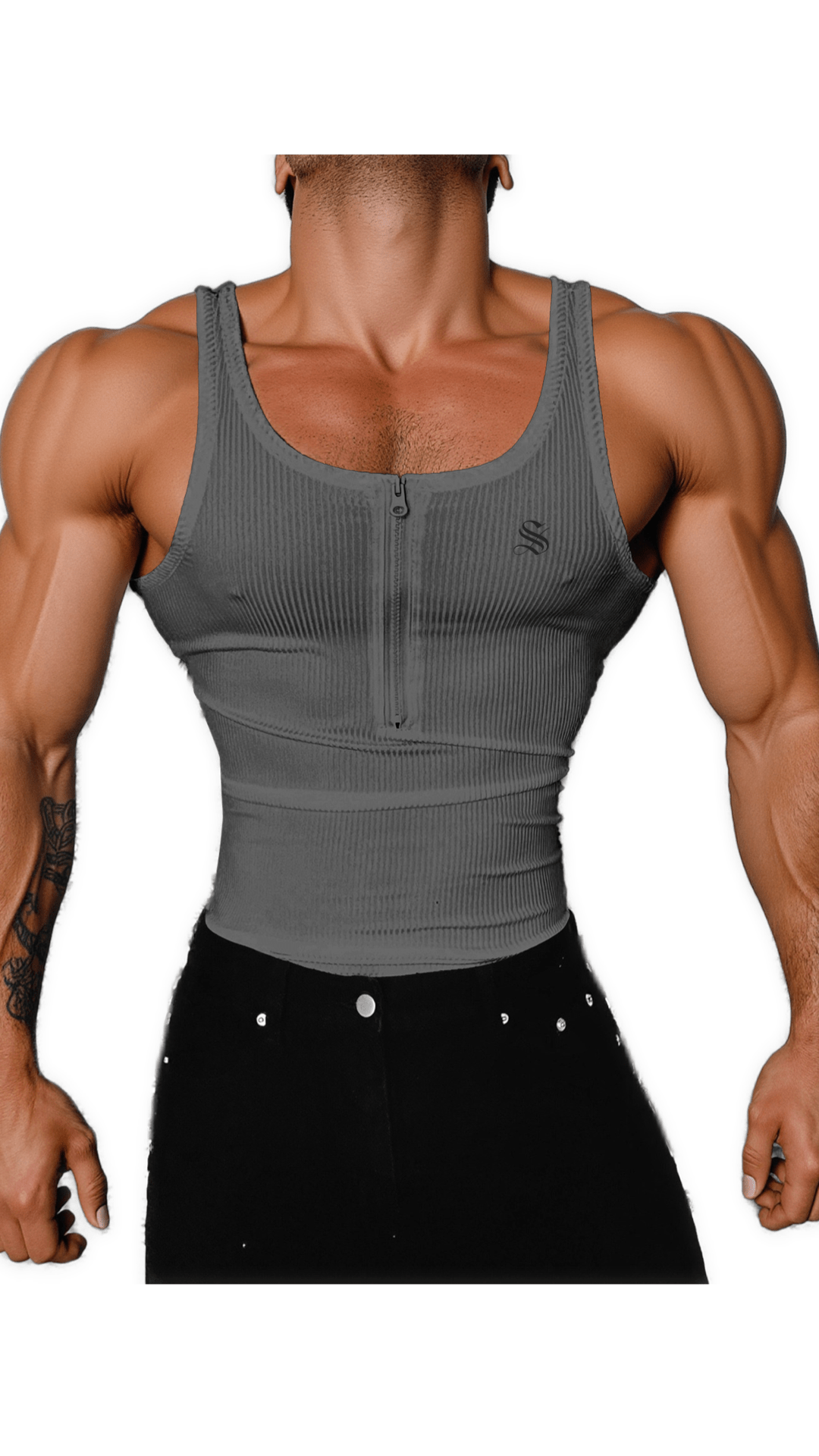 BJOLZ 12 - Tank Top for Men - Sarman Fashion - Wholesale Clothing Fashion Brand for Men from Canada