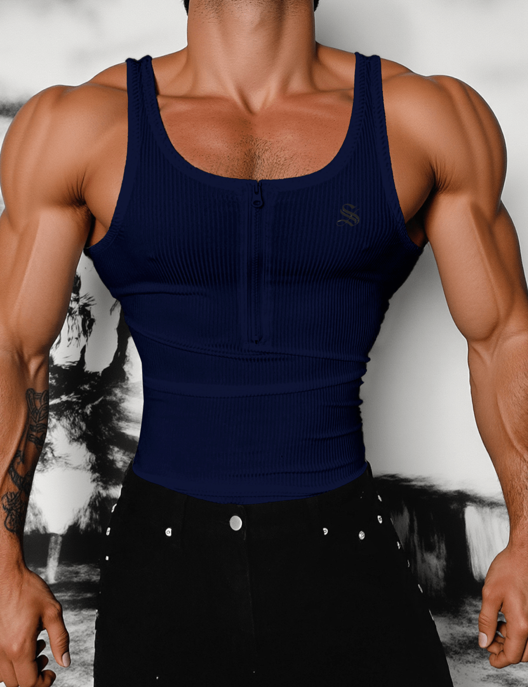 BJOLZ 12 - Tank Top for Men - Sarman Fashion - Wholesale Clothing Fashion Brand for Men from Canada