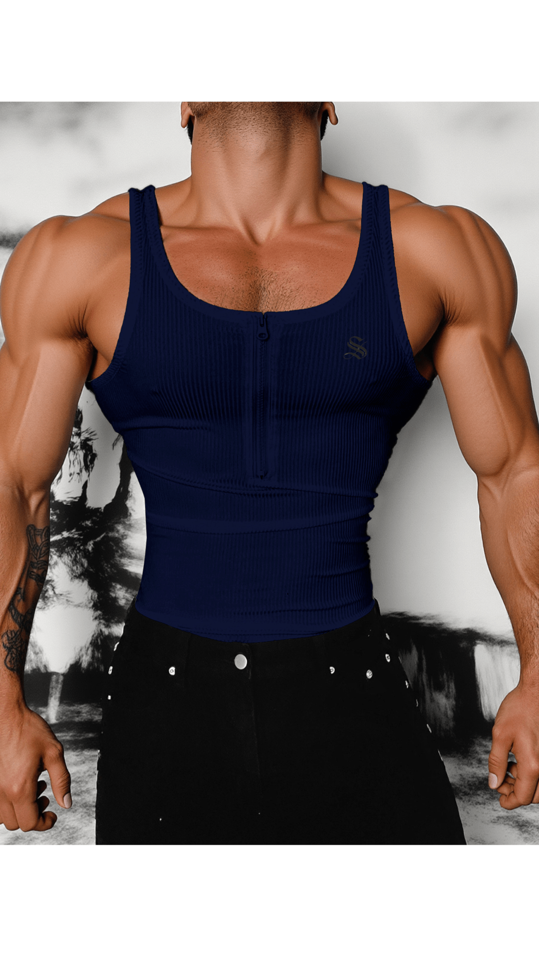 BJOLZ 12 - Tank Top for Men - Sarman Fashion - Wholesale Clothing Fashion Brand for Men from Canada