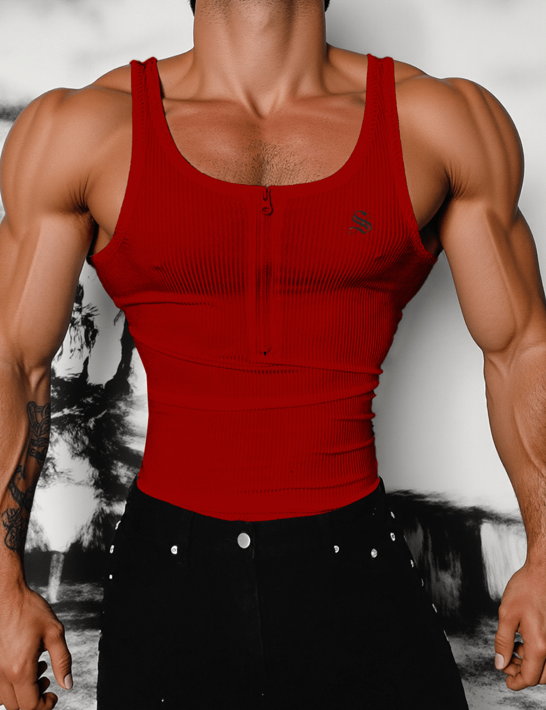 BJOLZ 12 - Tank Top for Men - Sarman Fashion - Wholesale Clothing Fashion Brand for Men from Canada