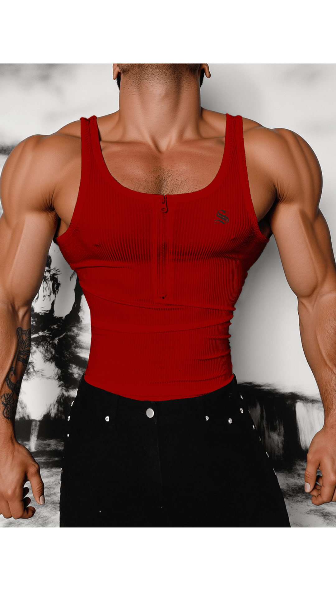 BJOLZ 12 - Tank Top for Men - Sarman Fashion - Wholesale Clothing Fashion Brand for Men from Canada