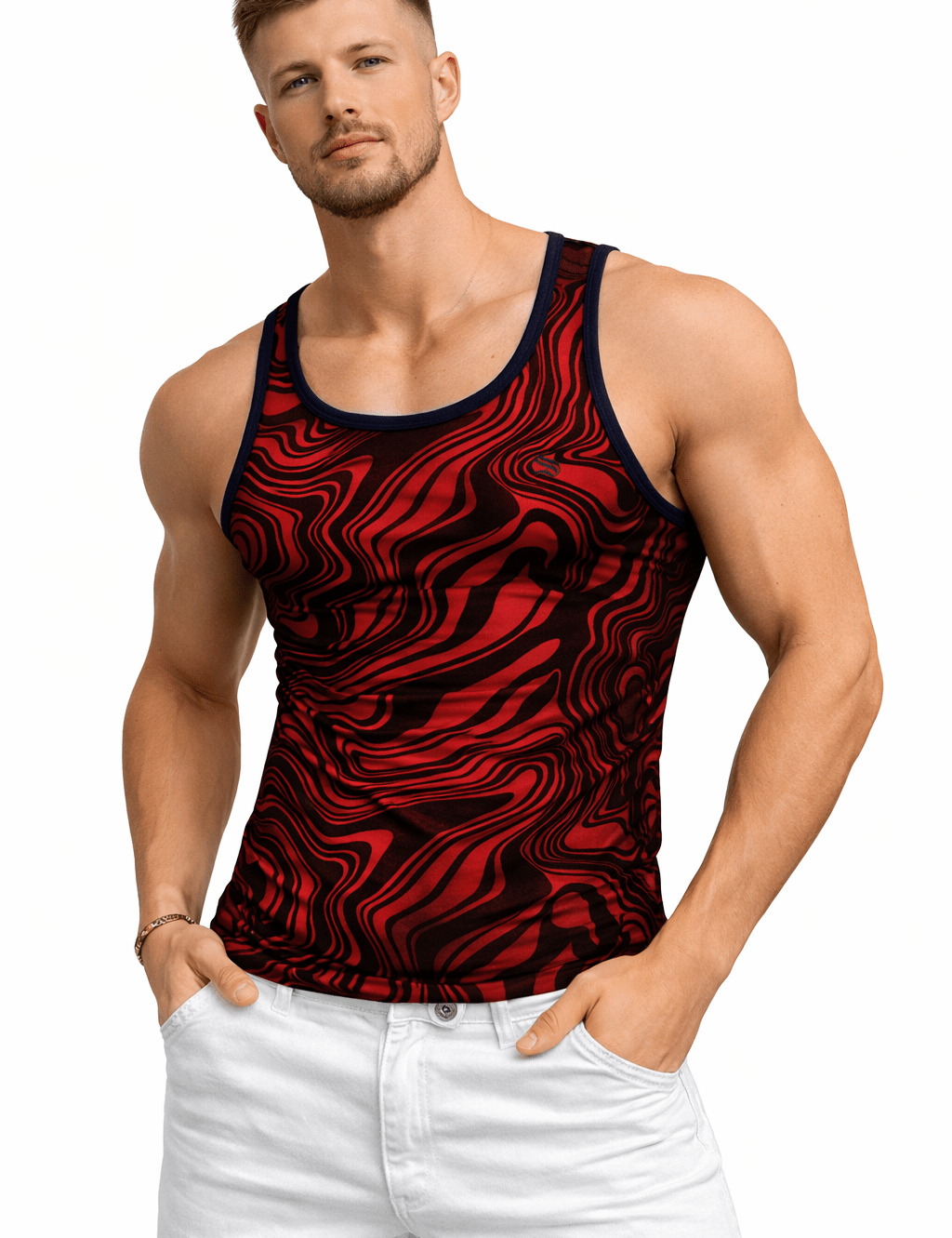 BJOLZ 13 - Tank Top for Men - Sarman Fashion - Wholesale Clothing Fashion Brand for Men from Canada