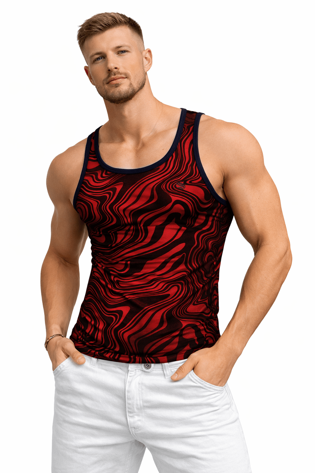 BJOLZ 13 - Tank Top for Men - Sarman Fashion - Wholesale Clothing Fashion Brand for Men from Canada
