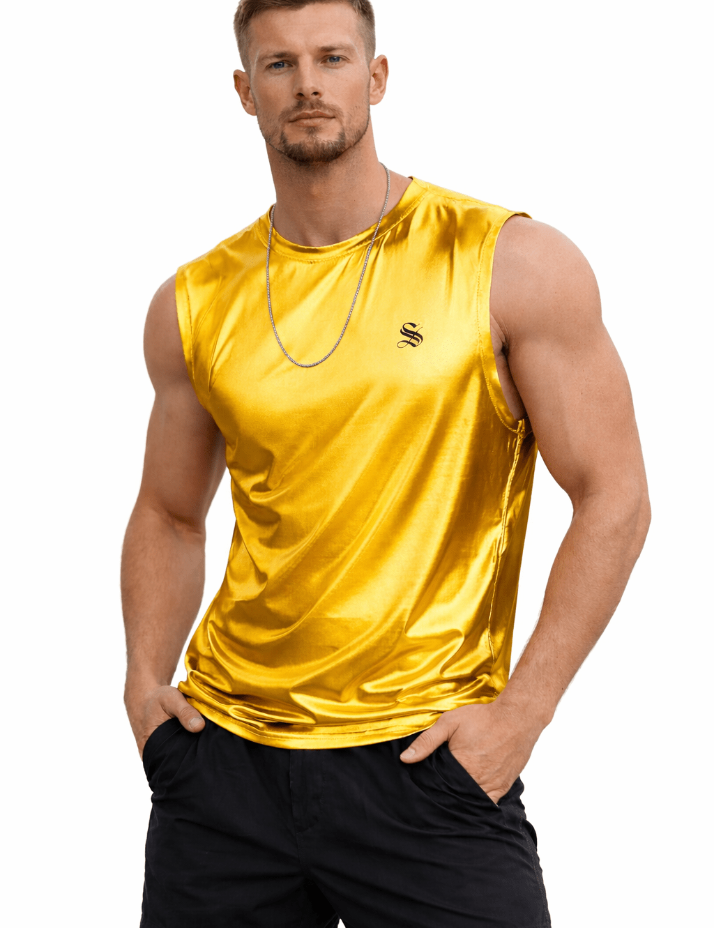 BJOLZ 14 - Tank Top for Men - Sarman Fashion - Wholesale Clothing Fashion Brand for Men from Canada