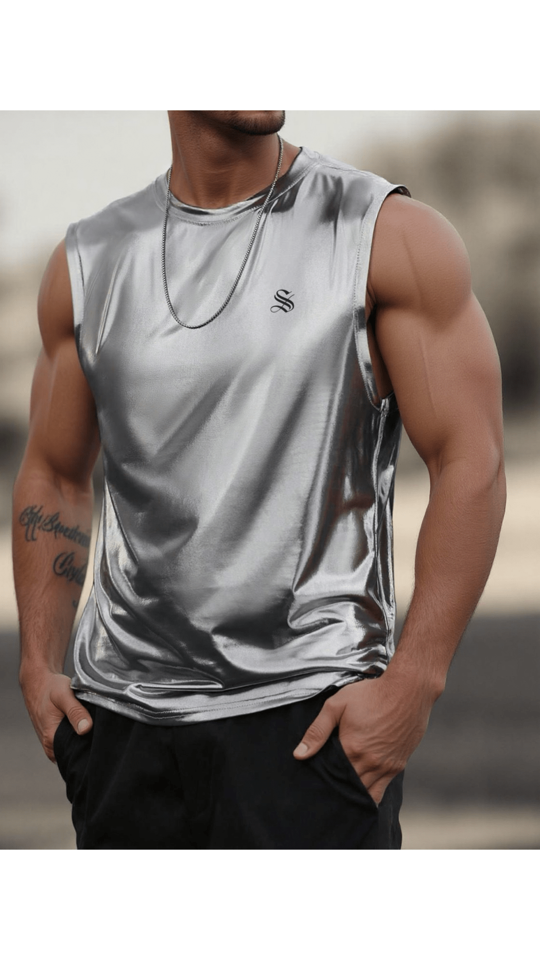 BJOLZ 14 - Tank Top for Men - Sarman Fashion - Wholesale Clothing Fashion Brand for Men from Canada