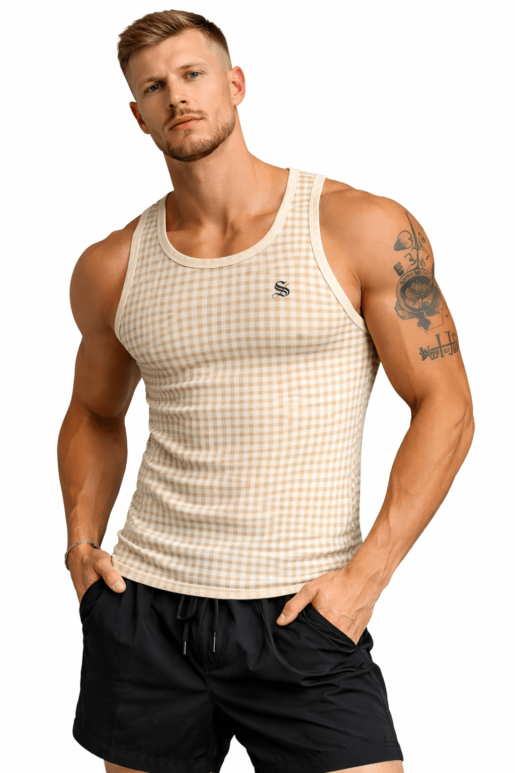 BJOLZ 16 - Tank Top for Men - Sarman Fashion - Wholesale Clothing Fashion Brand for Men from Canada
