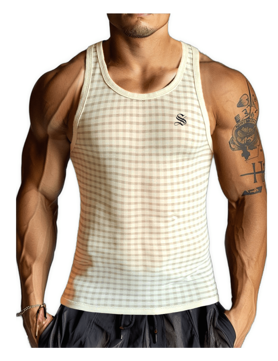 BJOLZ 16 - Tank Top for Men - Sarman Fashion - Wholesale Clothing Fashion Brand for Men from Canada