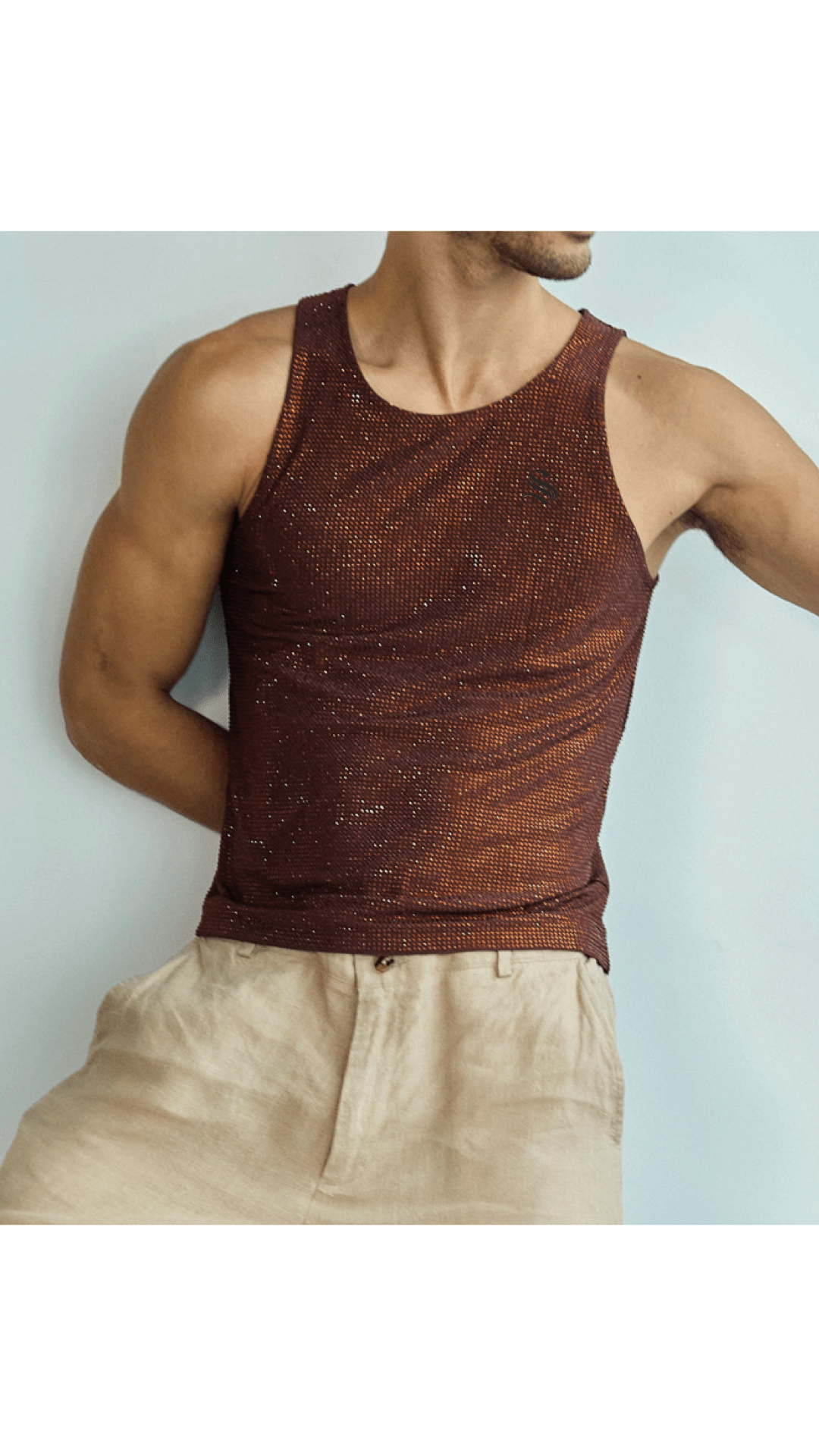 BJOLZ 18 - Tank Top for Men - Sarman Fashion - Wholesale Clothing Fashion Brand for Men from Canada