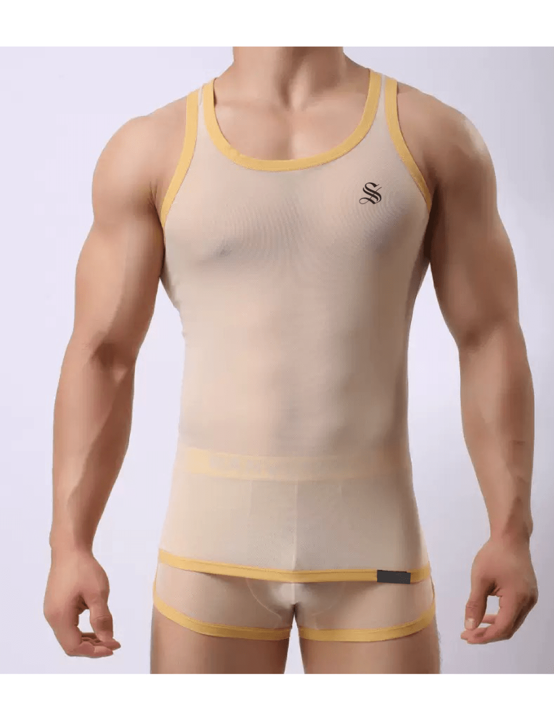 BJOLZ 223 - Tank Top for Men - Sarman Fashion - Wholesale Clothing Fashion Brand for Men from Canada