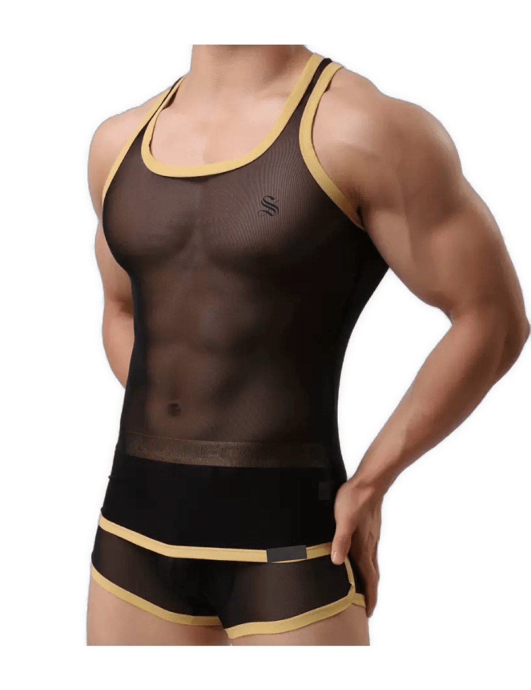 BJOLZ 223 - Tank Top for Men - Sarman Fashion - Wholesale Clothing Fashion Brand for Men from Canada