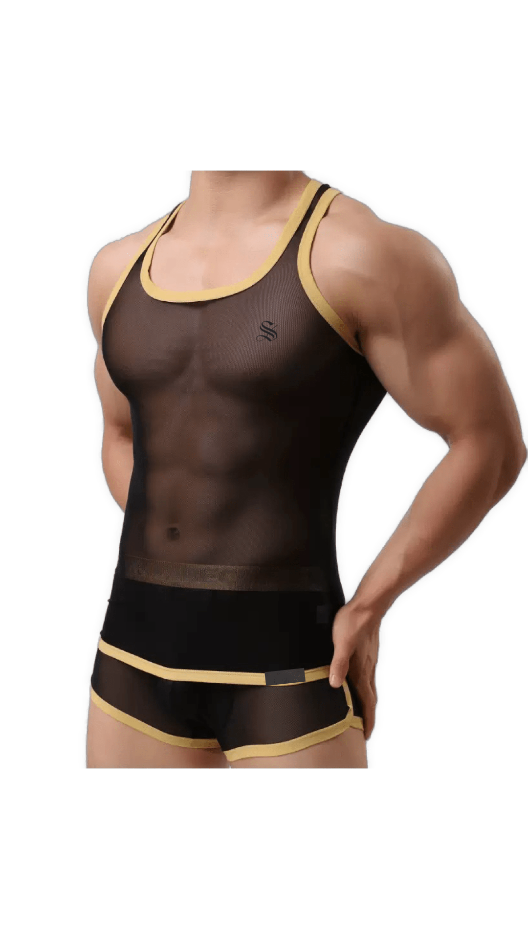 BJOLZ 223 - Tank Top for Men - Sarman Fashion - Wholesale Clothing Fashion Brand for Men from Canada