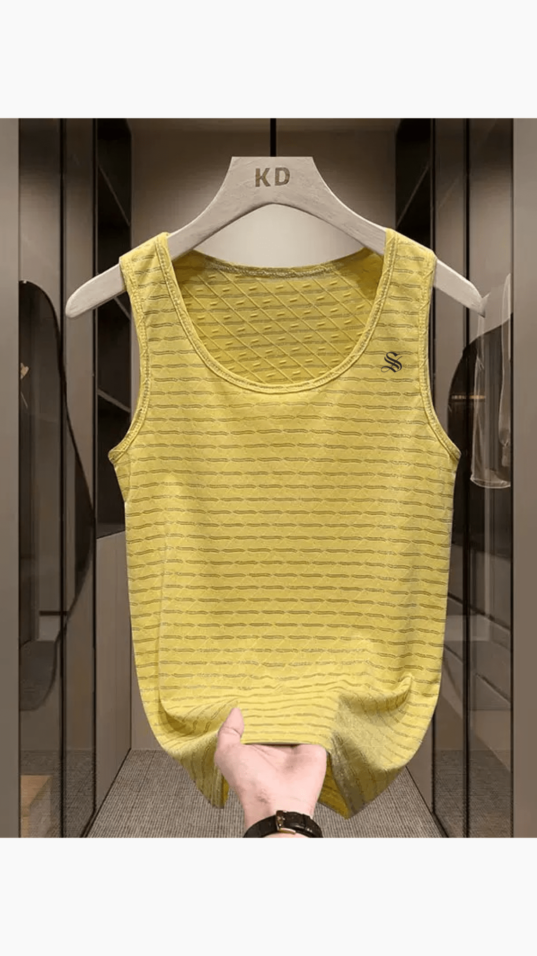 BJOLZ 238 - Tank Top for Men - Sarman Fashion - Wholesale Clothing Fashion Brand for Men from Canada