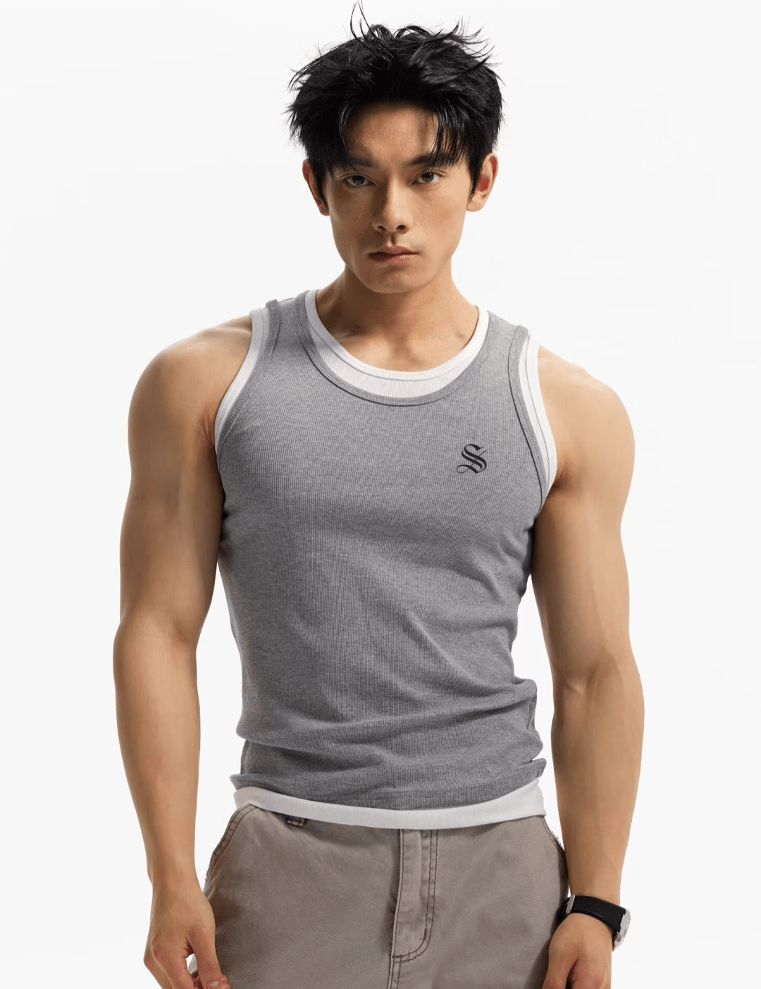 BJOLZ 24 - Tank Top for Men - Sarman Fashion - Wholesale Clothing Fashion Brand for Men from Canada