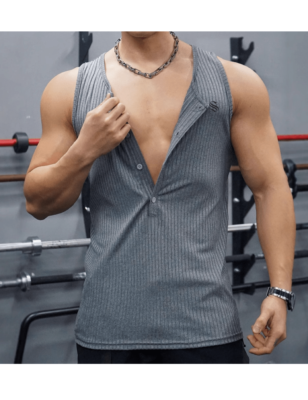 BJOLZ 77 - Tank Top for Men - Sarman Fashion - Wholesale Clothing Fashion Brand for Men from Canada