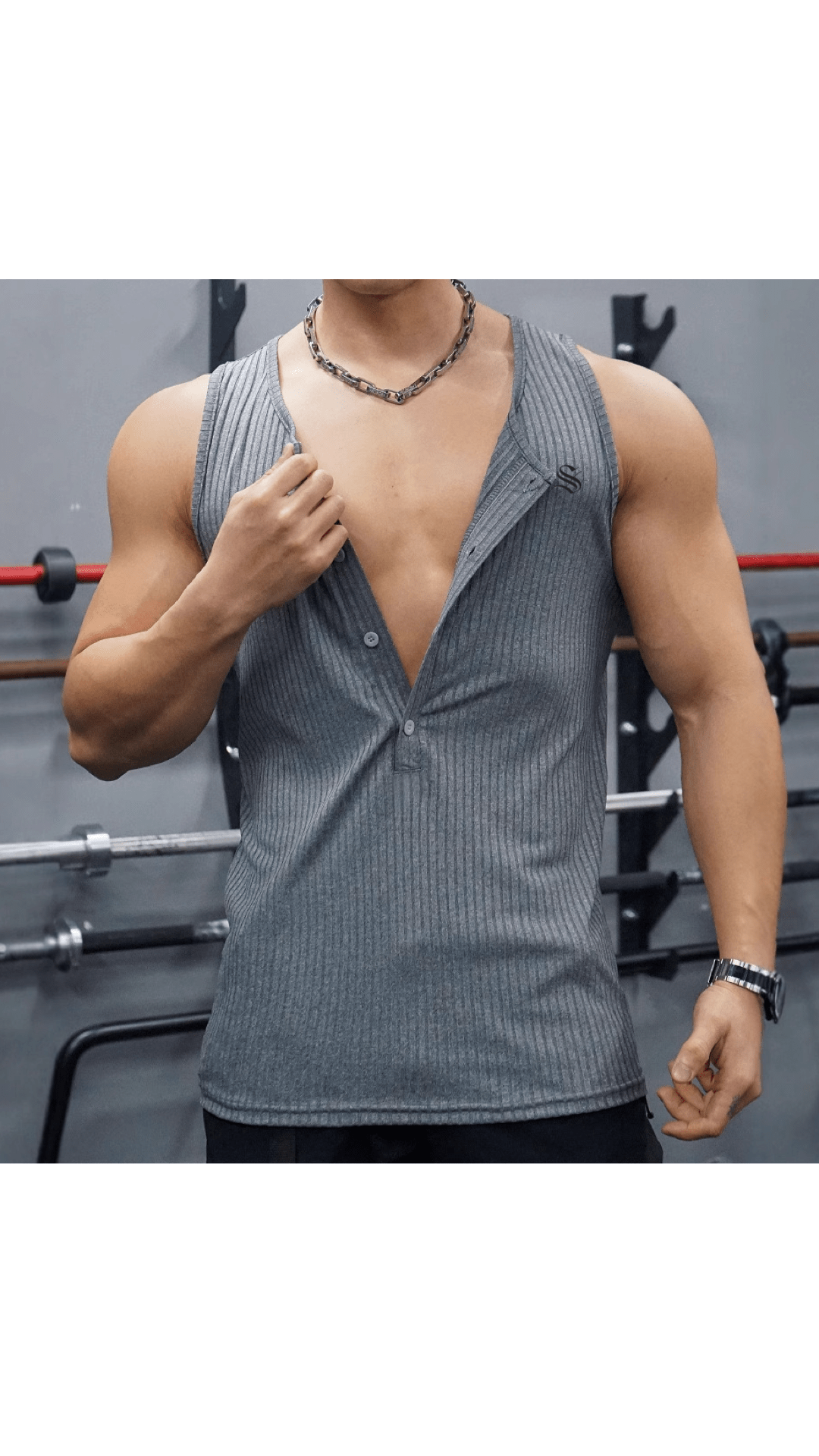 BJOLZ 77 - Tank Top for Men - Sarman Fashion - Wholesale Clothing Fashion Brand for Men from Canada