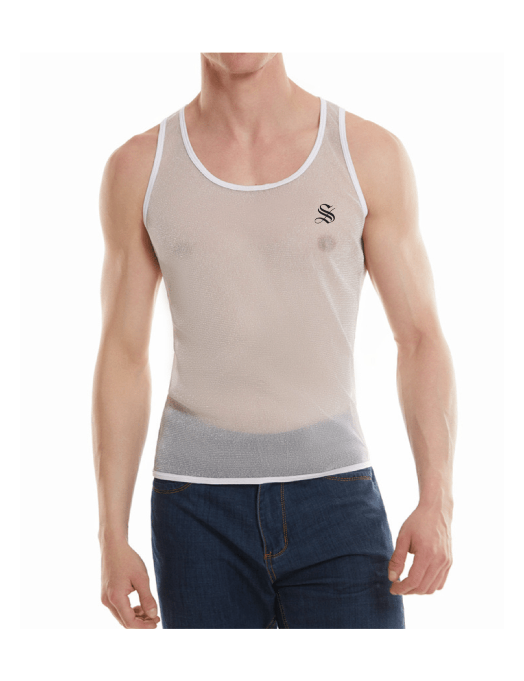 BJOLZ13 - Tank Top for Men - Sarman Fashion - Wholesale Clothing Fashion Brand for Men from Canada