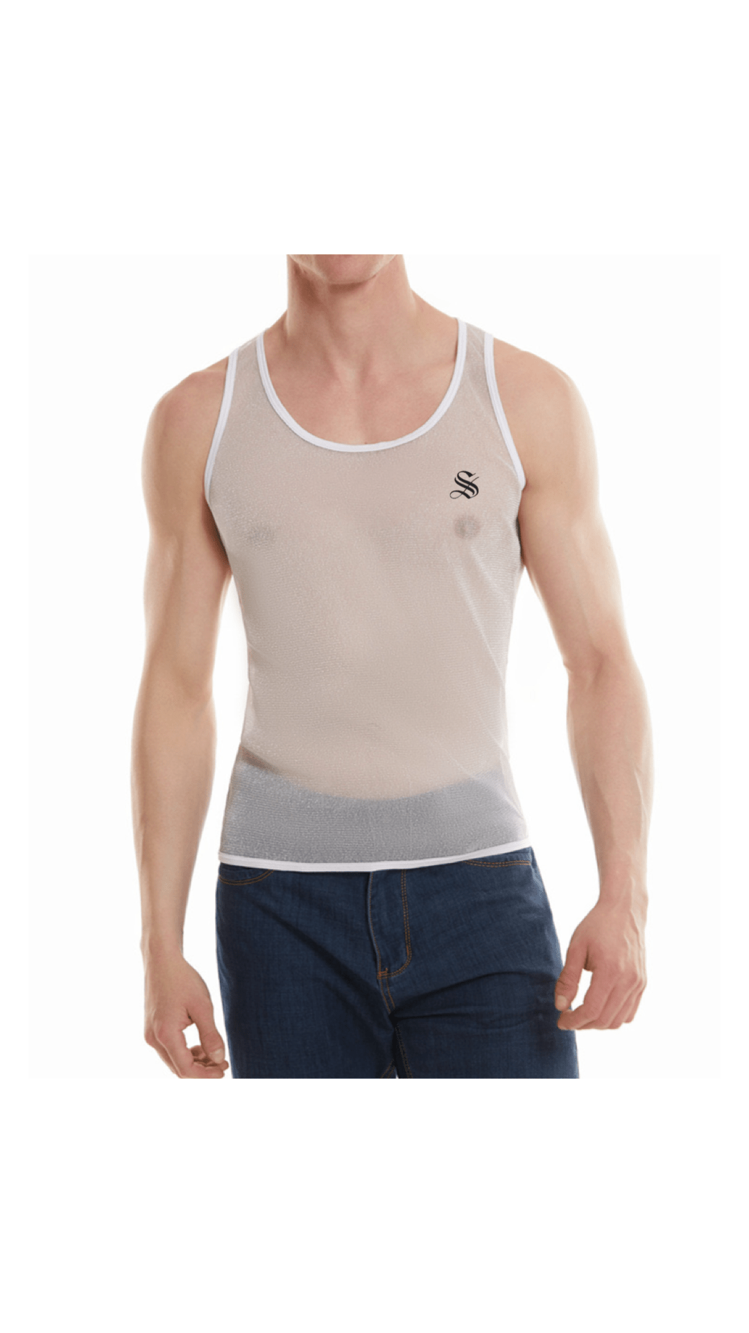 BJOLZ13 - Tank Top for Men - Sarman Fashion - Wholesale Clothing Fashion Brand for Men from Canada