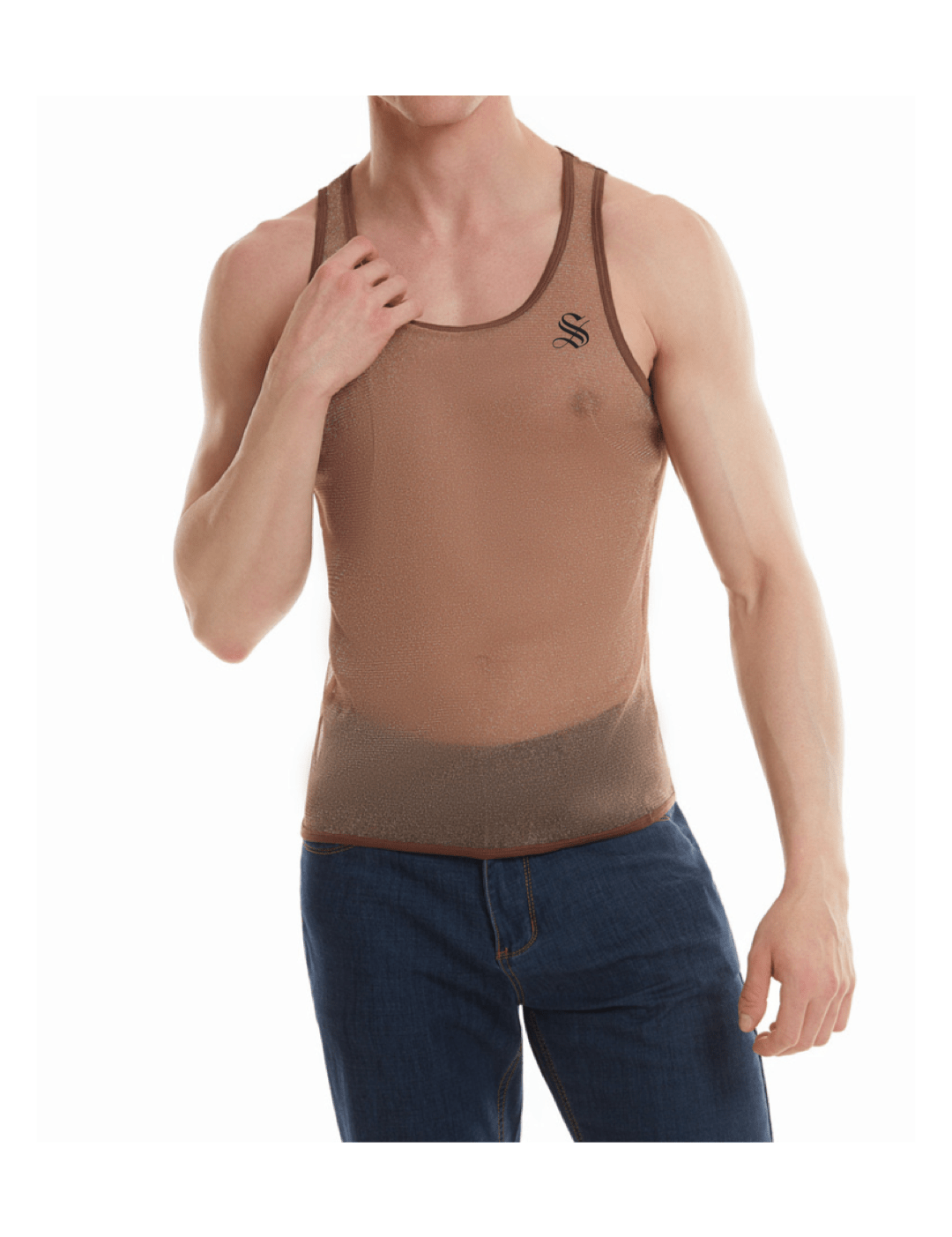 BJOLZ13 - Tank Top for Men - Sarman Fashion - Wholesale Clothing Fashion Brand for Men from Canada