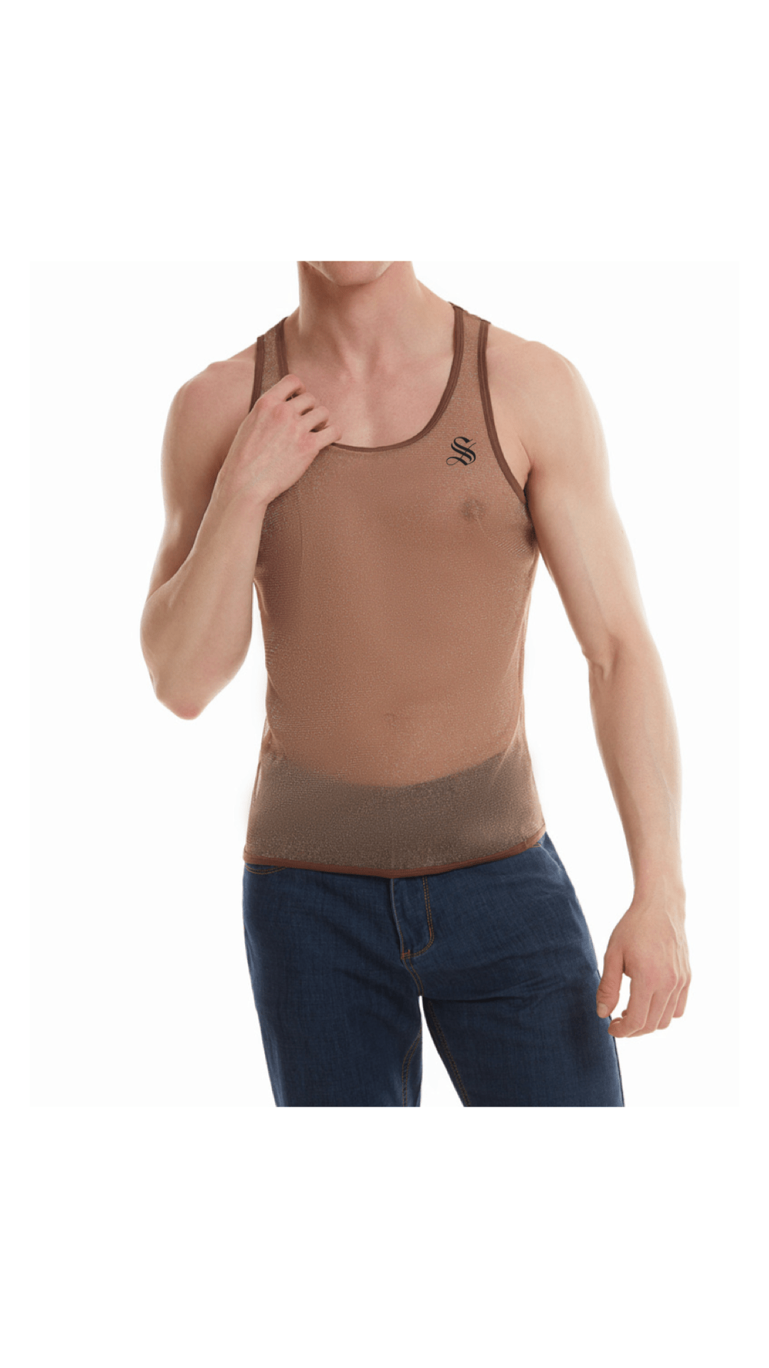 BJOLZ13 - Tank Top for Men - Sarman Fashion - Wholesale Clothing Fashion Brand for Men from Canada