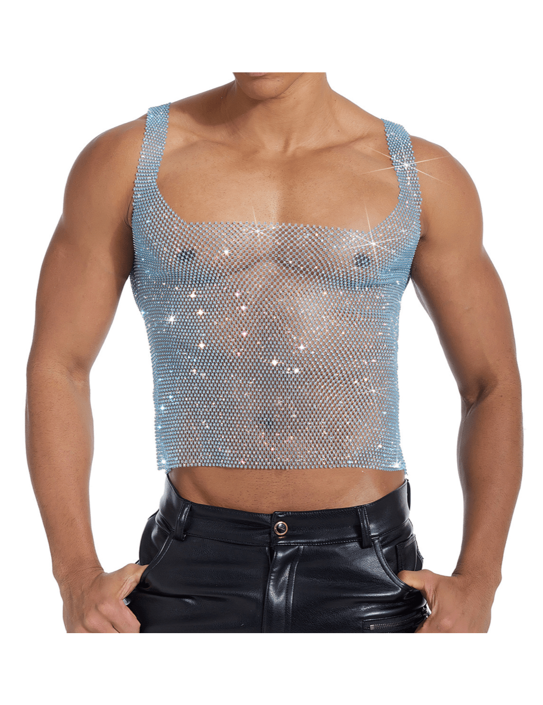 BJOLZ21 - Tank Top for Men - Sarman Fashion - Wholesale Clothing Fashion Brand for Men from Canada