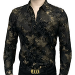 Black Dragon 12 - Black Shirt for Men - Sarman Fashion - Wholesale Clothing Fashion Brand for Men from Canada