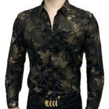 Black Dragon 12 - Black Shirt for Men - Sarman Fashion - Wholesale Clothing Fashion Brand for Men from Canada
