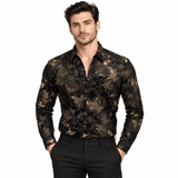Black Dragon 12 - Shirt for Men - Sarman Fashion - Wholesale Clothing Fashion Brand for Men from Canada