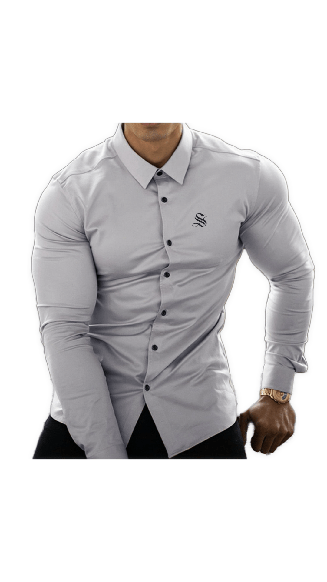 Black Dragon 3 - Black Shirt for Men - Sarman Fashion - Wholesale Clothing Fashion Brand for Men from Canada