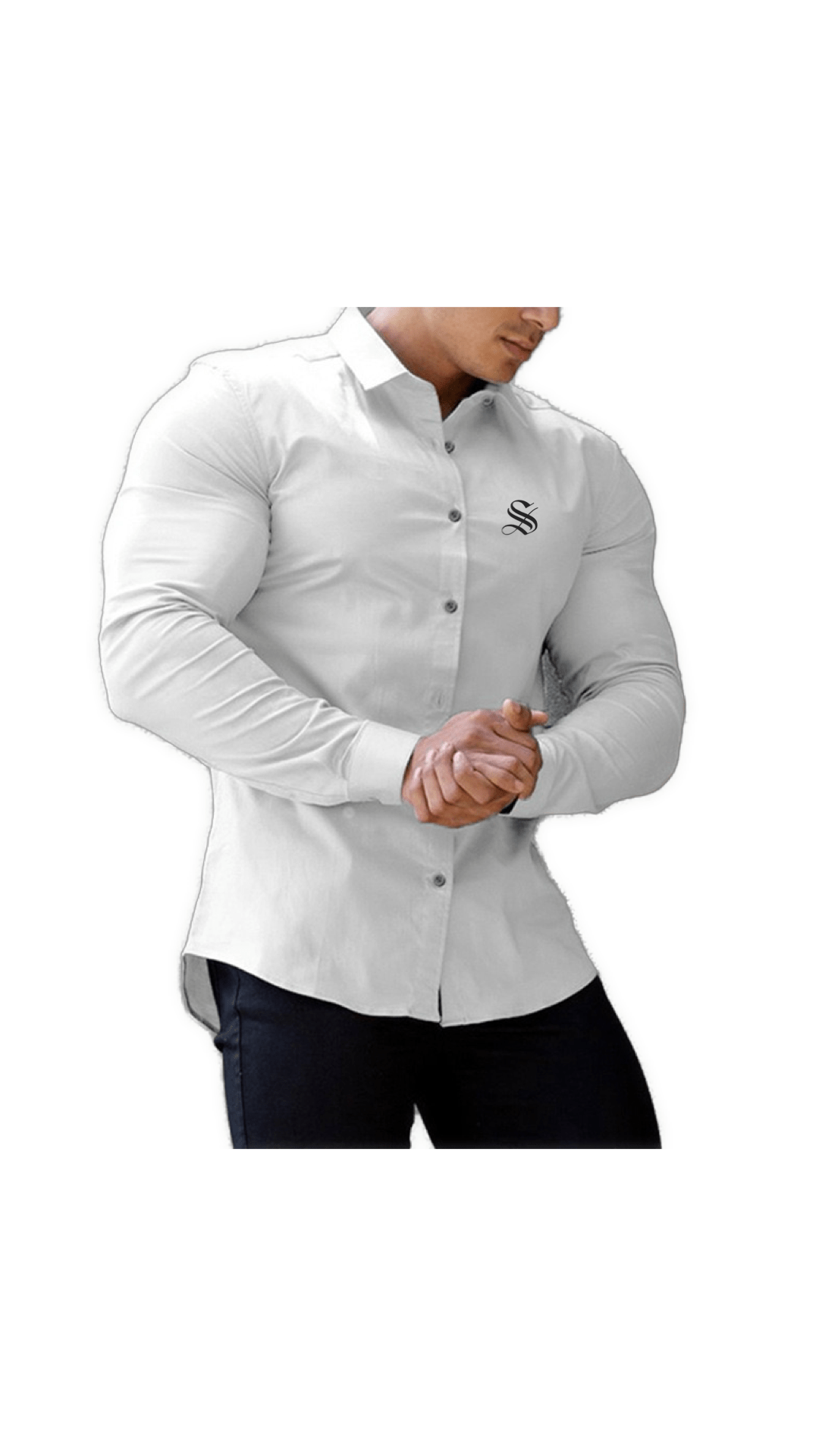 Black Dragon 3 - Black Shirt for Men - Sarman Fashion - Wholesale Clothing Fashion Brand for Men from Canada