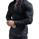 Black Dragon 3 - Black Shirt for Men - Sarman Fashion - Wholesale Clothing Fashion Brand for Men from Canada