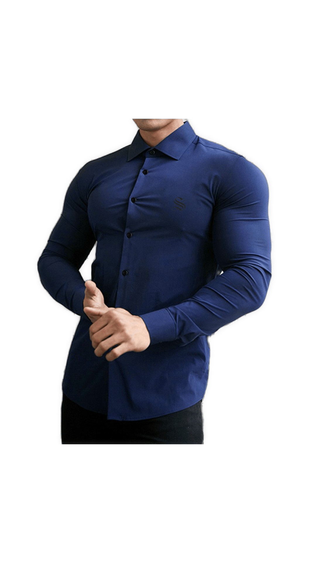 Black Dragon 3 - Black Shirt for Men - Sarman Fashion - Wholesale Clothing Fashion Brand for Men from Canada
