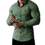 Black Dragon 3 - Black Shirt for Men - Sarman Fashion - Wholesale Clothing Fashion Brand for Men from Canada