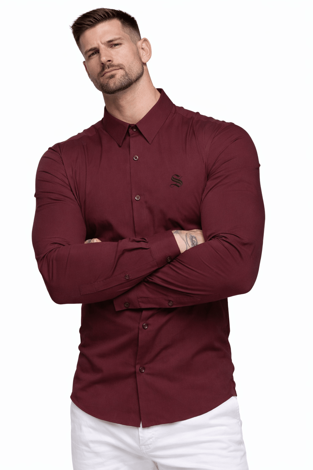 Black Dragon 4 - Shirt for Men - Sarman Fashion - Wholesale Clothing Fashion Brand for Men from Canada