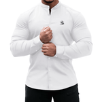 Black Dragon 5 - Black Shirt for Men - Sarman Fashion - Wholesale Clothing Fashion Brand for Men from Canada
