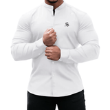Black Dragon 5 - Black Shirt for Men - Sarman Fashion - Wholesale Clothing Fashion Brand for Men from Canada