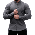 Black Dragon 5 - Black Shirt for Men - Sarman Fashion - Wholesale Clothing Fashion Brand for Men from Canada