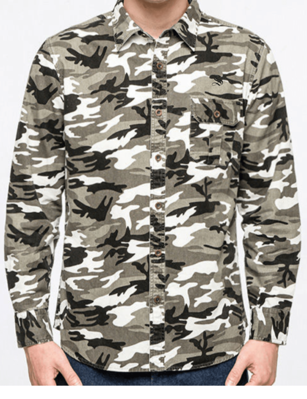 Black Dragon 653 - Black Shirt for Men - Sarman Fashion - Wholesale Clothing Fashion Brand for Men from Canada