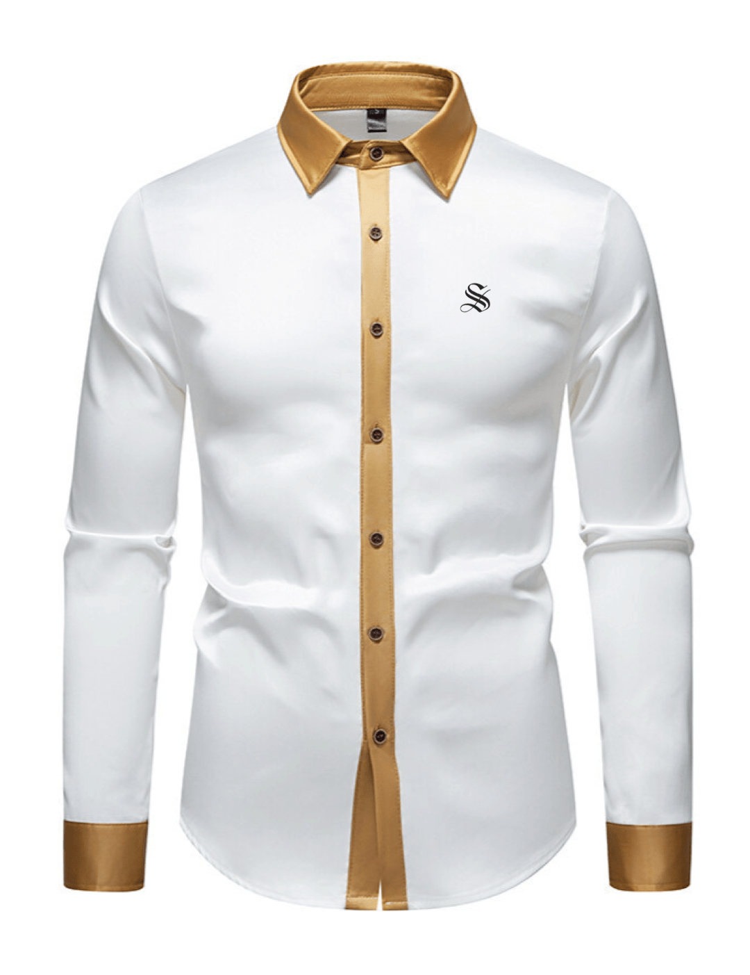 Black Dragon 7 - Black Shirt for Men - Sarman Fashion - Wholesale Clothing Fashion Brand for Men from Canada