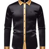 Black Dragon 7 - Black Shirt for Men - Sarman Fashion - Wholesale Clothing Fashion Brand for Men from Canada