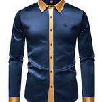 Black Dragon 7 - Black Shirt for Men - Sarman Fashion - Wholesale Clothing Fashion Brand for Men from Canada