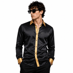 Black Dragon 7 - Shirt for Men - Sarman Fashion - Wholesale Clothing Fashion Brand for Men from Canada
