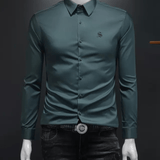 Black Dragon 777 - Black Shirt for Men - Sarman Fashion - Wholesale Clothing Fashion Brand for Men from Canada