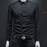 Black Dragon 777 - Black Shirt for Men - Sarman Fashion - Wholesale Clothing Fashion Brand for Men from Canada