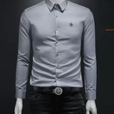 Black Dragon 777 - Black Shirt for Men - Sarman Fashion - Wholesale Clothing Fashion Brand for Men from Canada