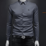 Black Dragon 777 - Black Shirt for Men - Sarman Fashion - Wholesale Clothing Fashion Brand for Men from Canada